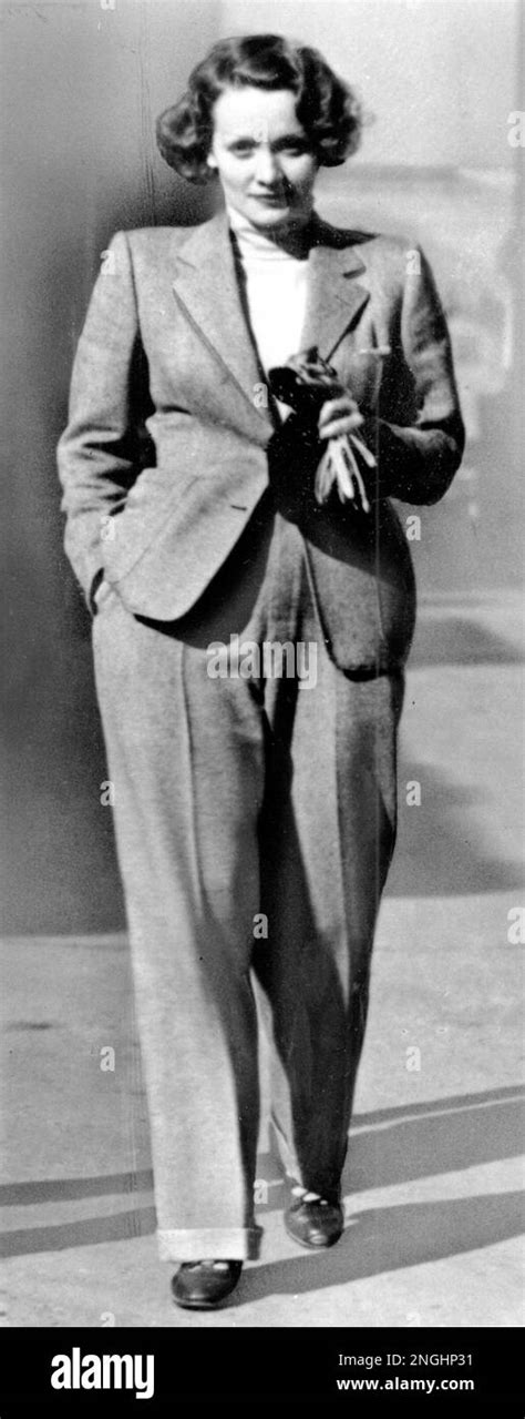 marlene dietrich chanel pants suit|marlene dietrich today.